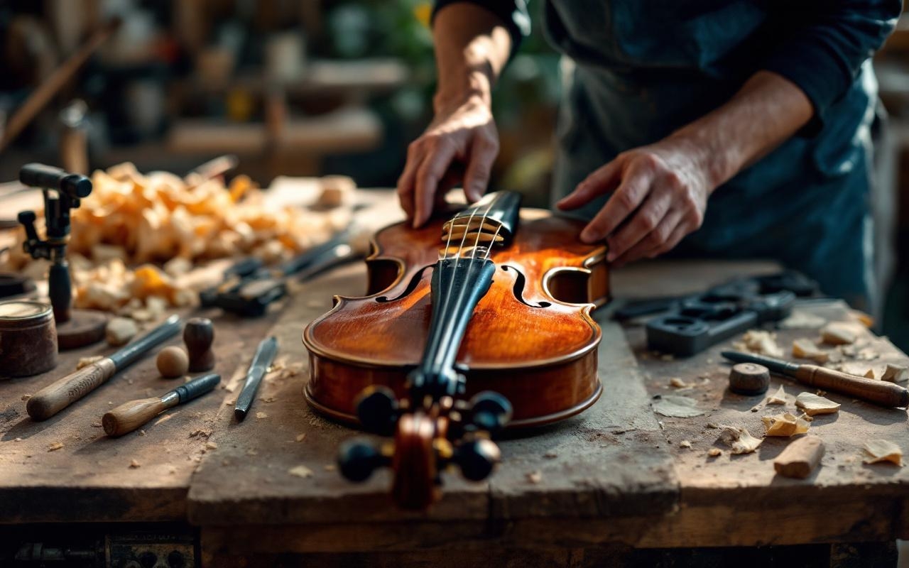 Devenir luthier : créer un atelier rentable